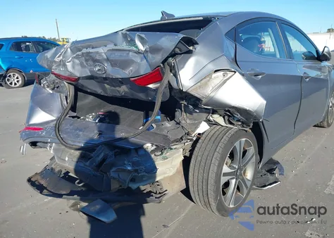 2015 Hyundai Elantra Sport z USA, uszkodzony, nr VIN KMHDH4AH1FU343970